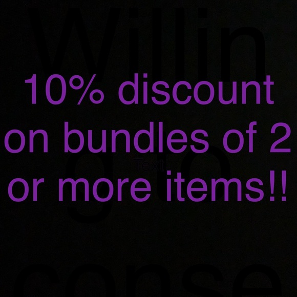 10% discount on bundles of 2 or more items! - Picture 1 of 1